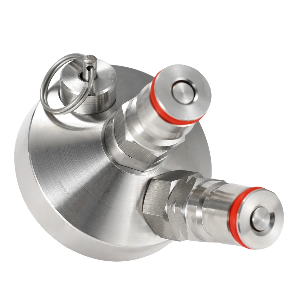 

New Stainless Steel Mini Dispenser Beer Brewing Spear Quick Fitting Connector Craft Homebrew Tap Keg Spear