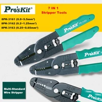 original proskit 7 in 1 wire stripping tool 8pk 31618pk 31628pk 3163 multifunctional crimping stripping pliers