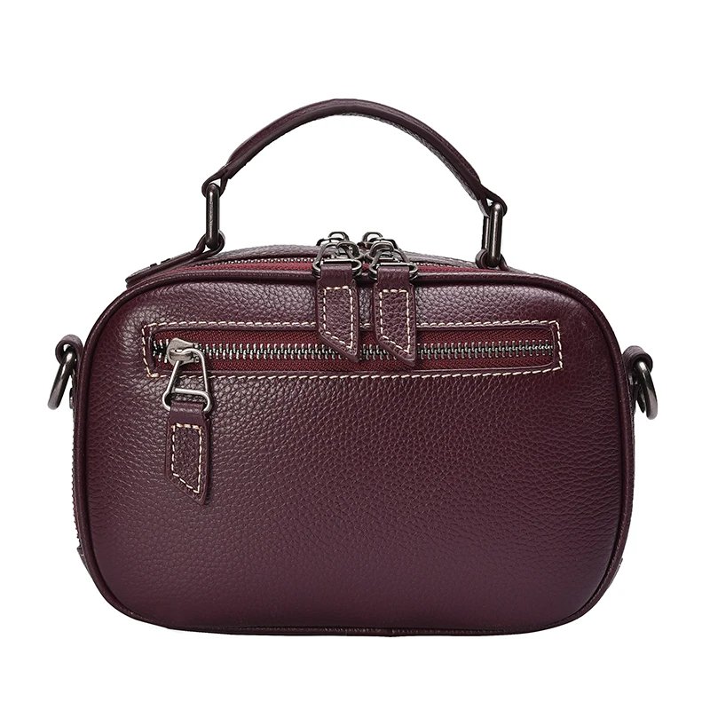 Новинка модные повседневные фиолетовые маленькие женские сумки-мессенджеры Nesitu