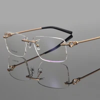 2020 titanium glasses frame men eyeglasses myopia spectacle frames goggle brand computer prescription eye glasses frames for men