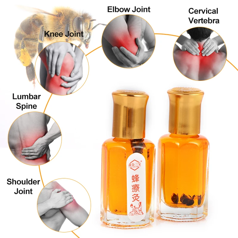 Лидер продаж! Пластыри с тигровым бальзамом для снятия боли в суставах 12 мл |