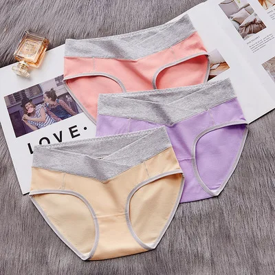 Женские трусики со средней талией комплект дышащих трусиков размера плюс