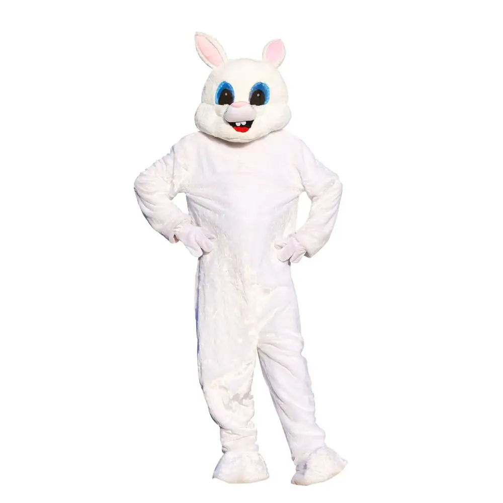 Профессиональный Пасхальный костюм кролика маскарадный костюм/мультяшный