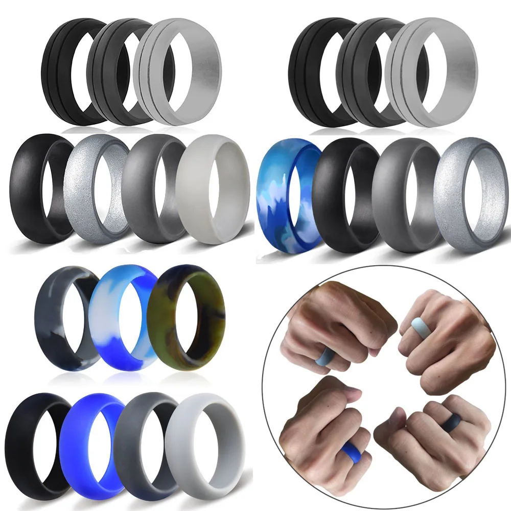 2019 Силиконовое кольцо для спорта на открытом воздухе Гипоаллергенное кроссфита