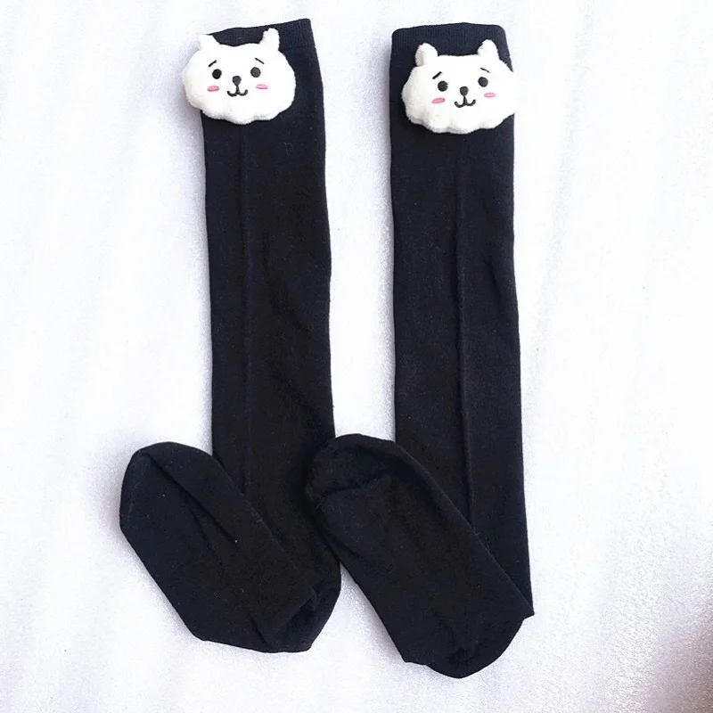 

JCBTSHbulletproof youth groupHigh tube stockings college style pure cotton stepping cartoon socks sports cute fashion