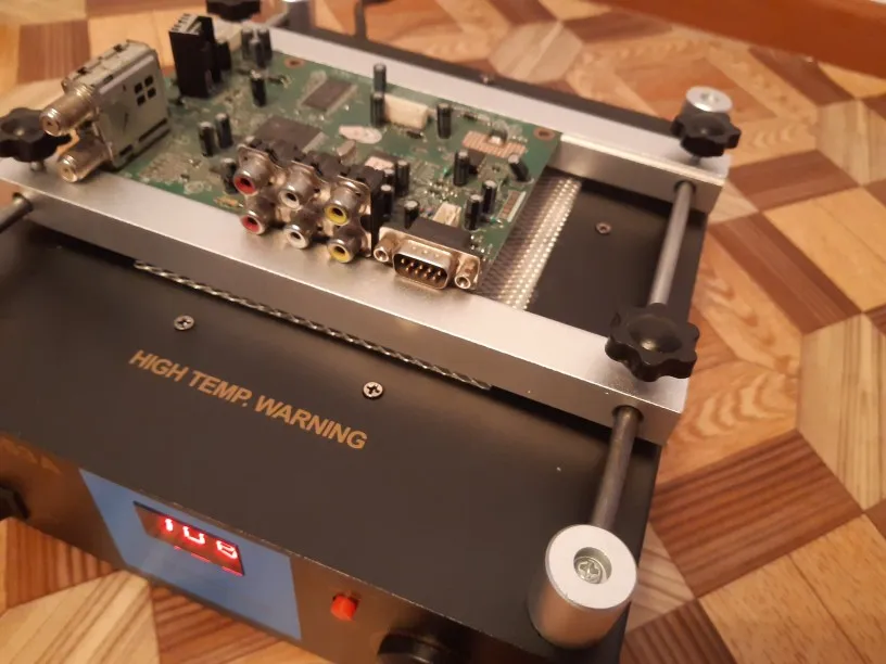 YIHUA 853A 110V 220V Цифровая инфракрасная станция предварительного нагрева высокой мощности ESD BGA паяльная станция PCB паяльная станция