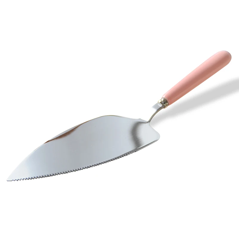 Лопатка для торта нож из нержавеющей стали с керамической ручкой