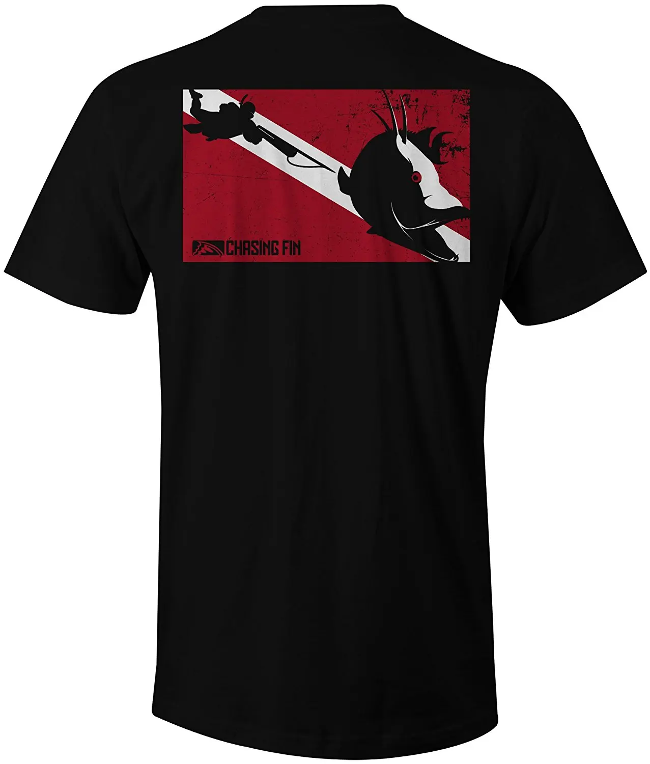 

2020 New Summer Cool Tee Shirt hogfish Hunter Fish Dive Saltwater T-Shirt For Men Cotton T-shirt