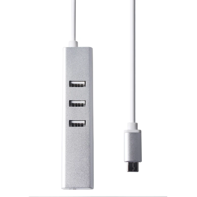 Многофункциональный USB C хаб Type до 3 портов 0 хабы с RJ45 Внешний Lan адаптер для Macbook