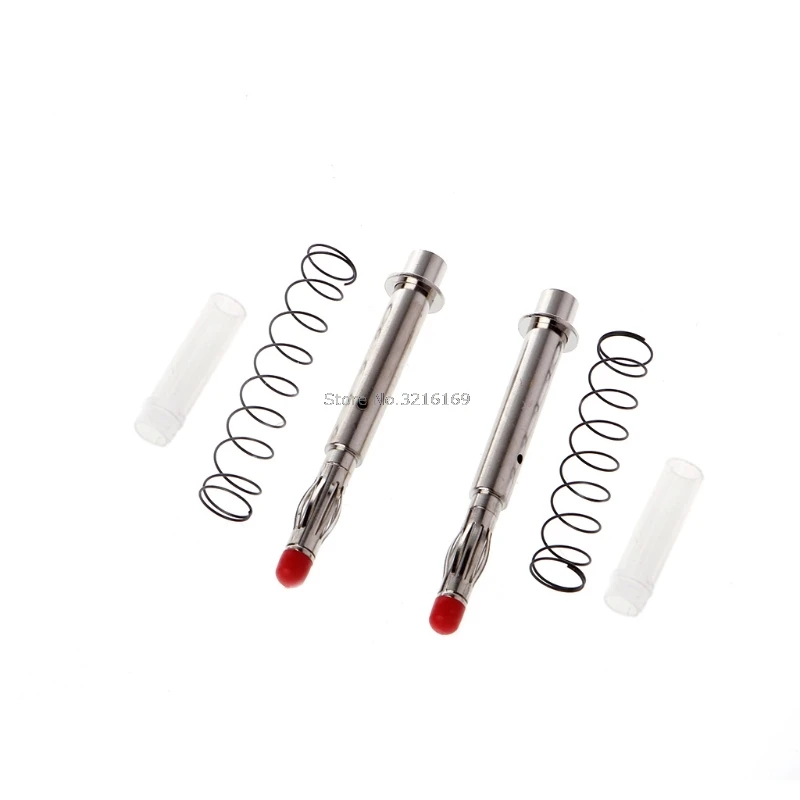 For 10Pcs/Bag 4mm Male Retractable Sheath Stackable Banana Plug Wire Solder Connector Promotion | Строительство и ремонт