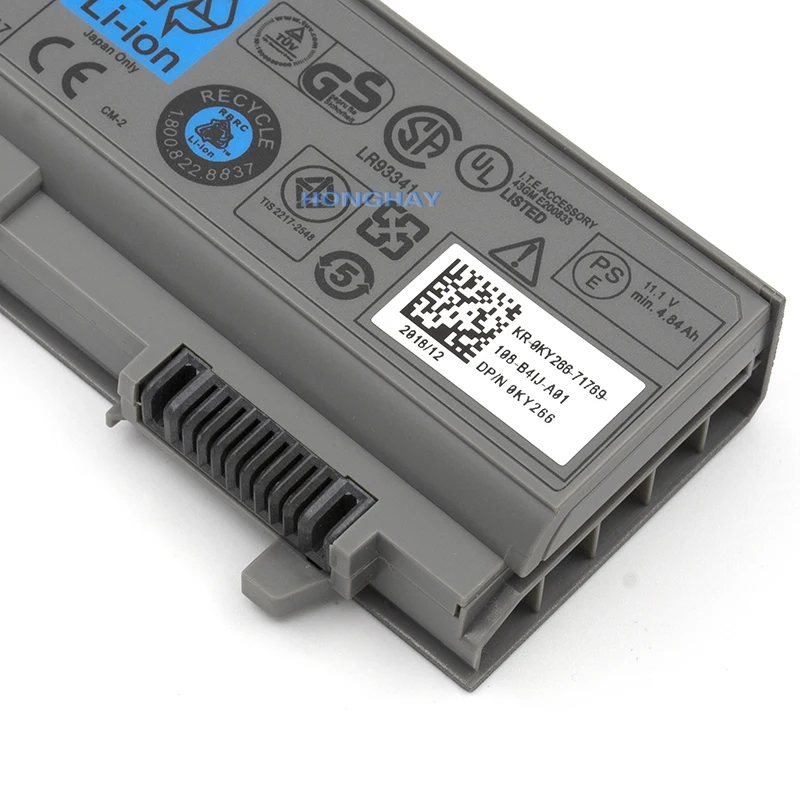 HONGHAY ноутбук Батарея для DELL Latitude E6400 E6500 E6410 E6510 M4400 M6400 312-0748 0749 W1193 PT434 KY265 KY477 PT437 NM633 |