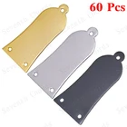 60 шт. 3 отверстия для винтов металлический Железный колокольчик бас гитара фермы Стержень Крышка пластина-гитара Часть