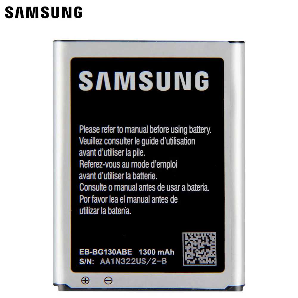 Оригинальный сменный аккумулятор Samsung EB-BG130ABE для Galaxy Star Pro 2 Star2 G130 аутентичный