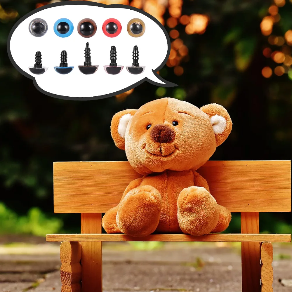 752 шт./упак. куклы пластиковые безопасные глаза треугольные Носы Для плюшевых