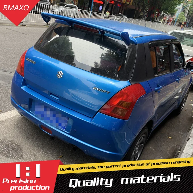 Спойлер для Suzuki Swift QQWX заднее крыло автомобиля из АБС-пластика задний спойлер
