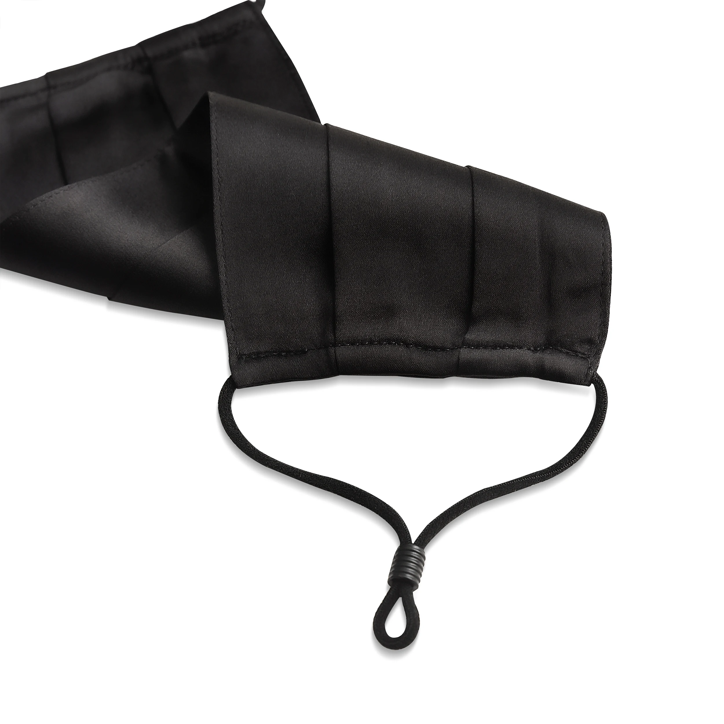 

2 Pack 100% Double-Sided Silk For face Men And Women Ultrathin Double-deck Sunscreen And Dustproof Silk Mask