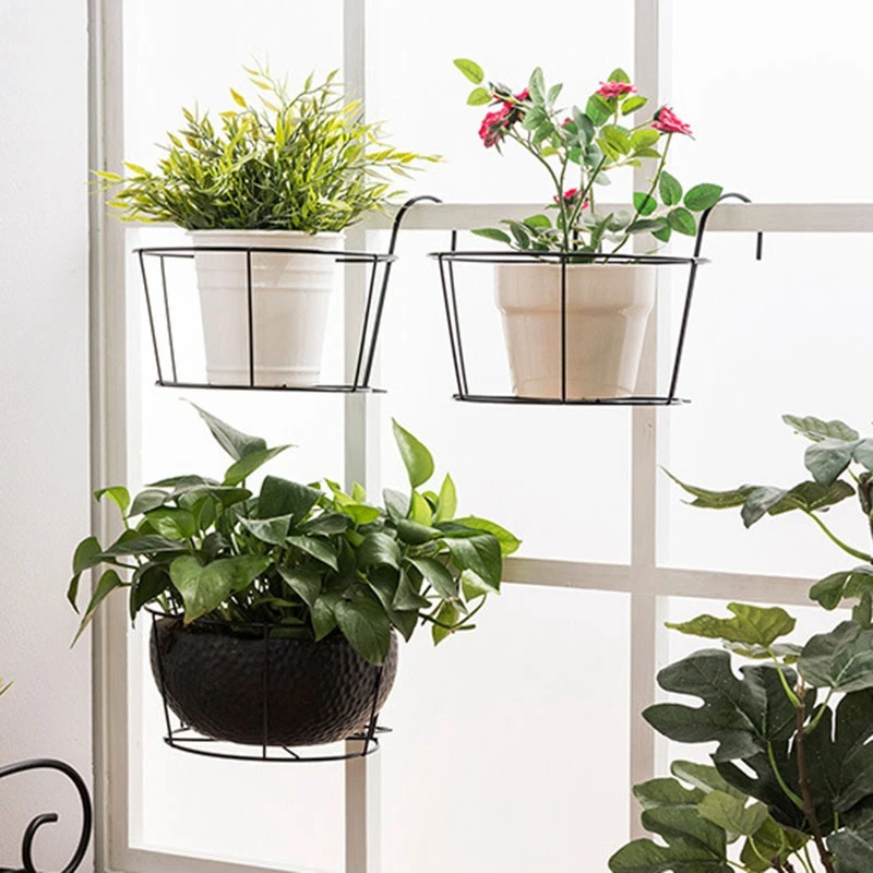 

3 Pcs Hanging Planters Basket,Flower Pot Rack Hanging Planter Baskets for Indoor and Outdoor Plants for Porches Decor