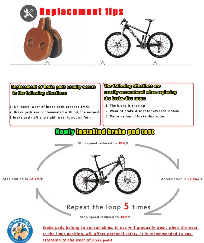 

4 Pair MTB Mountain Bike Cycling Sintered Bicycle Disc Brake Pads For Hayes Sole MX2 MX3 MX4 MX5 CX5 GX-C GX2 JAK-5 Accessories