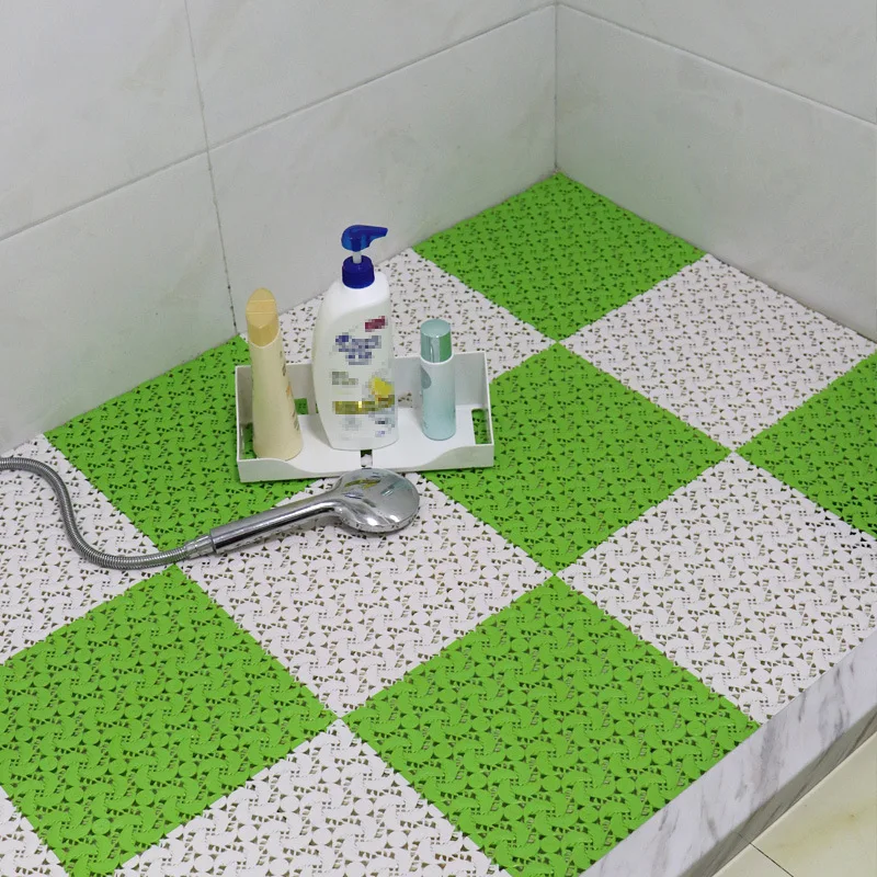 TPR нескользящий коврик для ванной комнаты душа лоскутный пластиковый