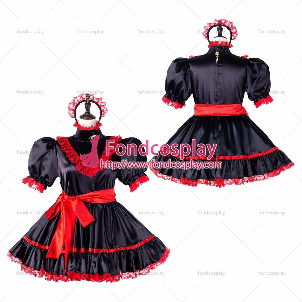 Сексуальная одежда для взрослых fondcosplay женская с крестом короткое черное