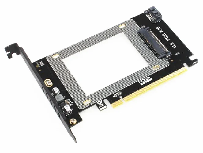 Адаптер U2 X16 PCI-Express 2. 0 4x к U.2 SFF-8639 NVMe PCIe SSD PCI-e Card M.2 NGFF 3 'SSD PCI-E intel x4 | Компьютеры и