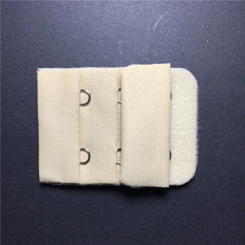 Удлинитель для бюстгальтера 3 ряда 2 крючка крючок и петля под заказ 15 комплектов