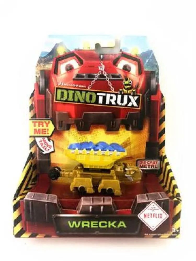 Автомобиль Dinotrux детский игрушечный автомобиль из сплава динозавр механический