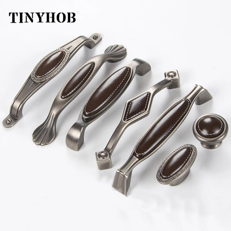 Цинковый сплав + керамические Ретро ручки/ручки кухонные шкафы/ручки шкафа для