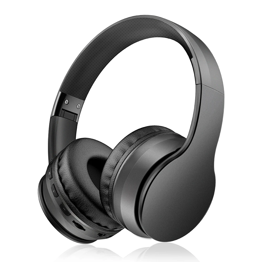 

Беспроводные Bluetooth-наушники с глубокими басами, стерео Bluetooth-гарнитура с микрофоном для телефона, поддержка TF-карты, регулируемые наушники