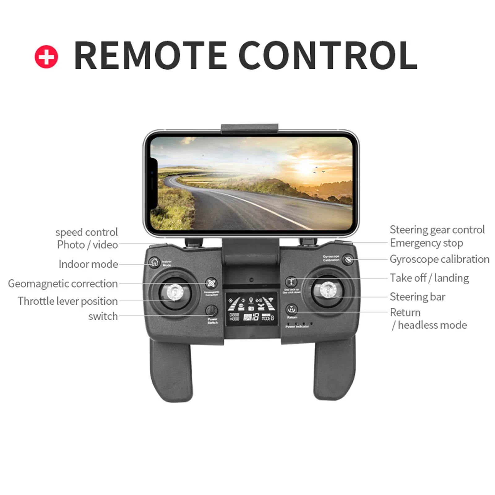 

RC Dron S179 Long Distance Drone With Camera 4K HD GPS Professional 5G Wifi FPV Brushless Foldable Quadcopter Pk SG907 SG108 #Z