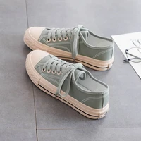 canvas shoes female 2021 spring new korean ins tide wild student harajuku ulzzang casual trendy shoes girl sneakers women flats