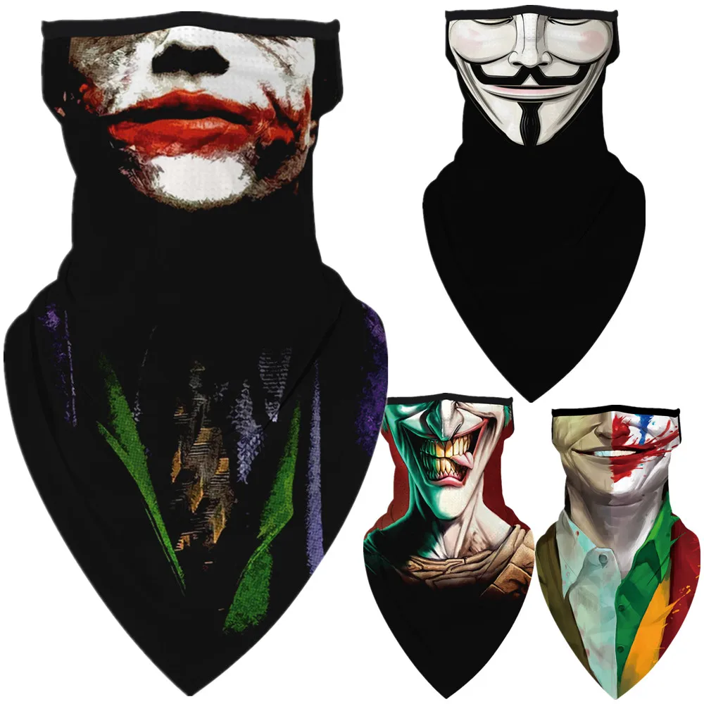 2020 Joker Arthur Fleck V для мотоцикла Vendetta Многофункциональный Косплей Балаклава