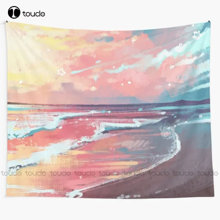 

Study Of The Sea Ocean Sea Color Tapestry Wall Hangings Tapestry Blanket Tapestry Bedroom Bedspread Decoration Wall Covering