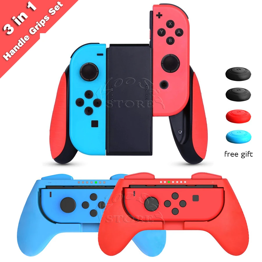 Контроллер Nintendo Switch Joy Con комплект рулевого колеса с удобным захватом держатель