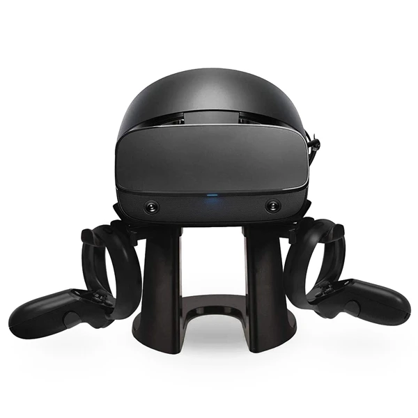 Vr Stand Headset Display Holder and Station for Oculus Rift S Quest Press Controllers |