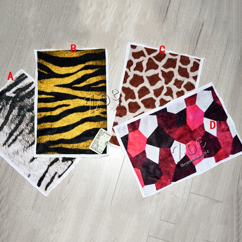 

20*30 см 1/6 масштаб рисунок сцены аксессуары DIY детские брюки с тигровым анимальным коврик с изображением жирафа модель 4 цвета для детей возра...