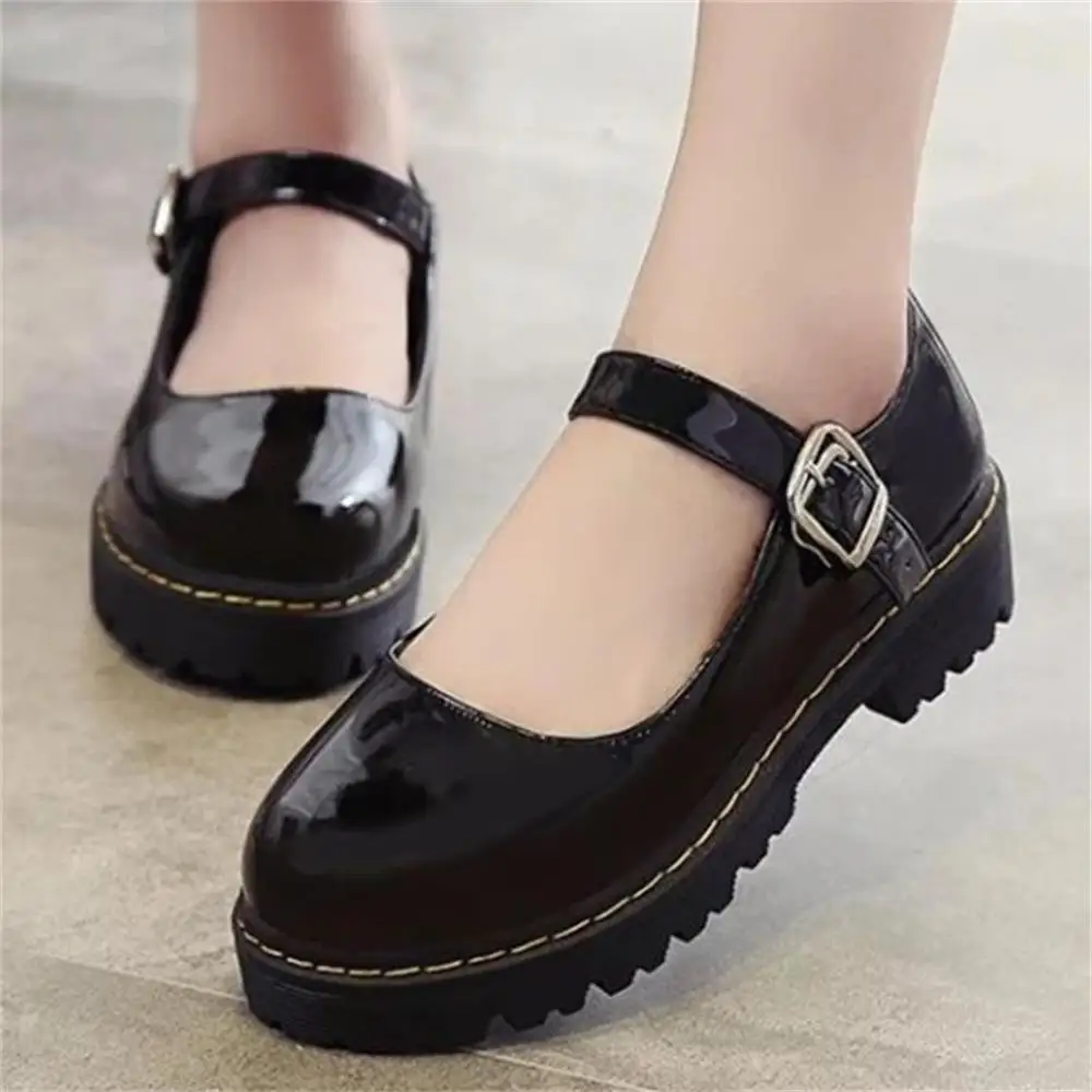 

Fashion Brand Luxury Designer Women Shoes Round Toe Girls Mary Jane Shoes Buckle Strap Female Ladies Lolita Shoes For Women 2022