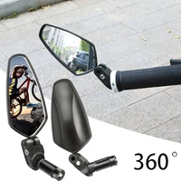 new bicycle rear view mirror bike cycling wide range back sight reflector adjustable left right mirror for mtb road bike cycling