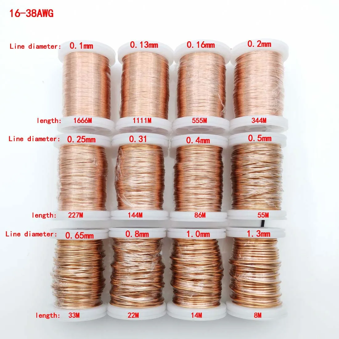 QA-1/155 2000 м 2000 м/рулон 0,05 мм 0,06 0,07 мм Диаметр тонкий Медный провод DIY ротор эмалированный провод Электромагнит технология изготовления