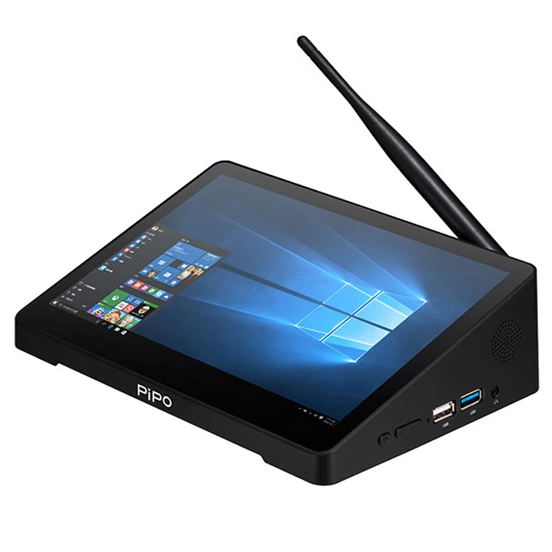 10 1 дюймовый планшетный ПК PIPO X10S Mini PC Intel Celeron J4105 Win10 Media Box четырехъядерный 6 ГБ ОЗУ 64