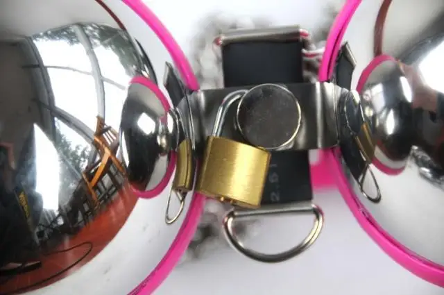 Женский сексуальный бюстгальтер из нержавеющей стали Пояс верности Устройство