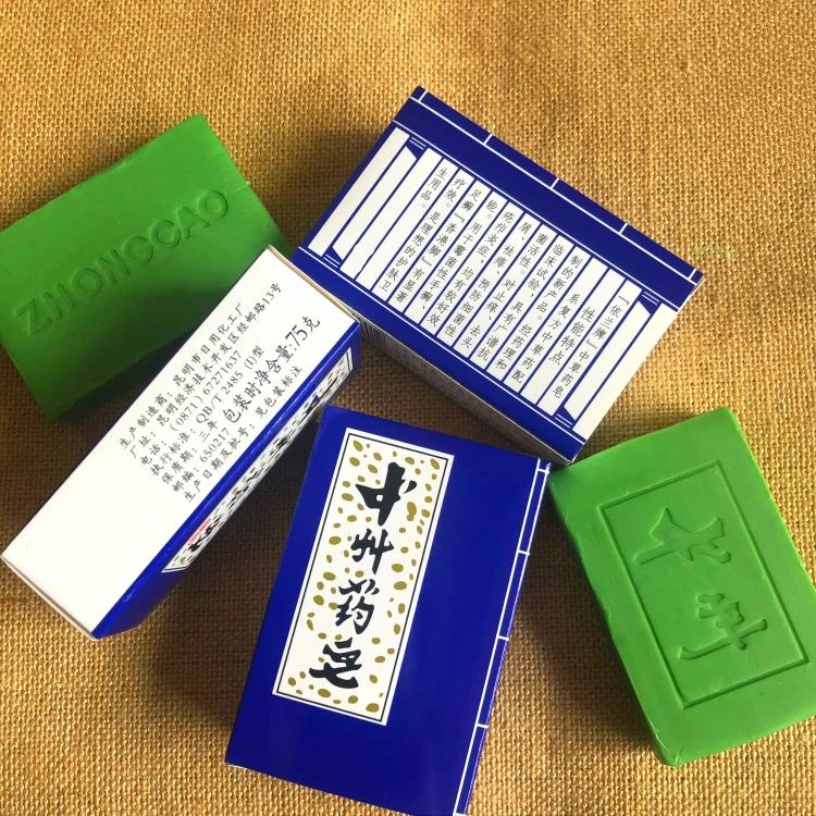 Китайское травяное мыло Артемизинин антибактериальное зуд уничтожение Acarus