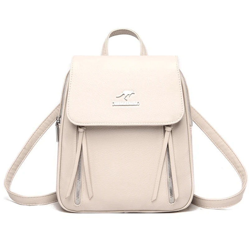 Женские кожаные рюкзаки рюкзак с твердой спинкой женский школьные сумки Sac Dos