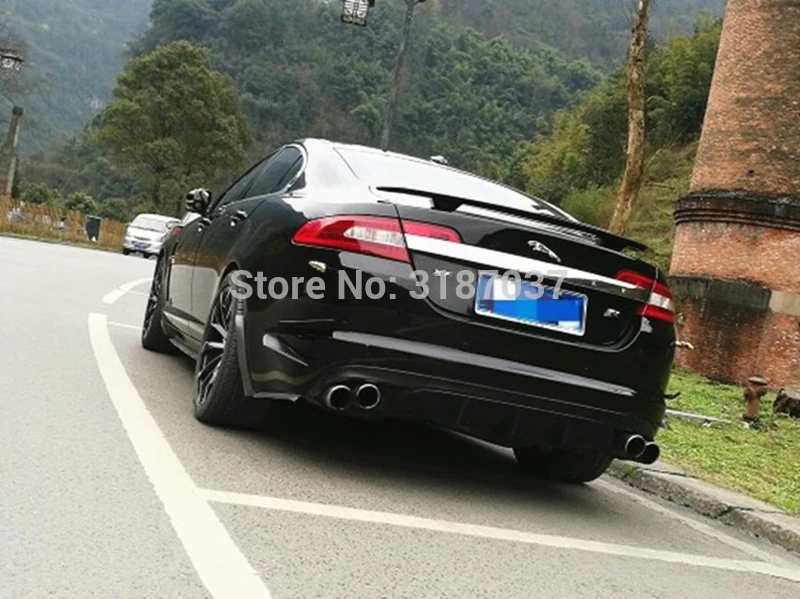 Для Jaguar XF 2012 2013 2014 2015 ABS пластиковый Неокрашенный чехол для багажника