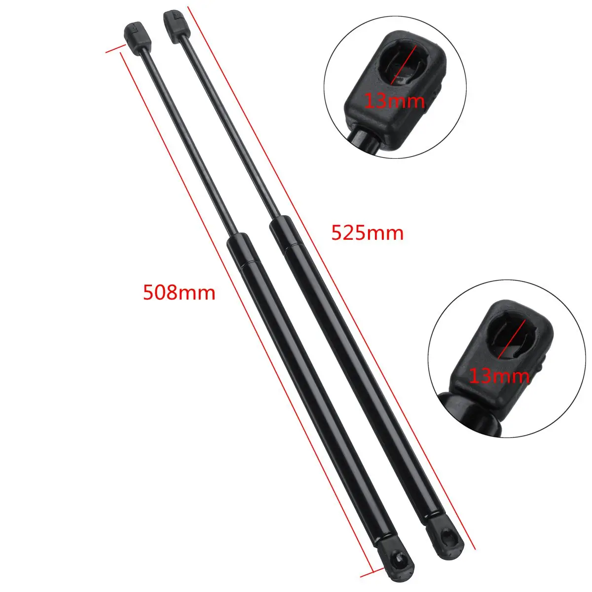 

2pcs Rear Tailgate Boot Gas Struts Support For Jeep Grand Cherokee WK WH 2005-2010 68025359AA 55394322AA car accessories