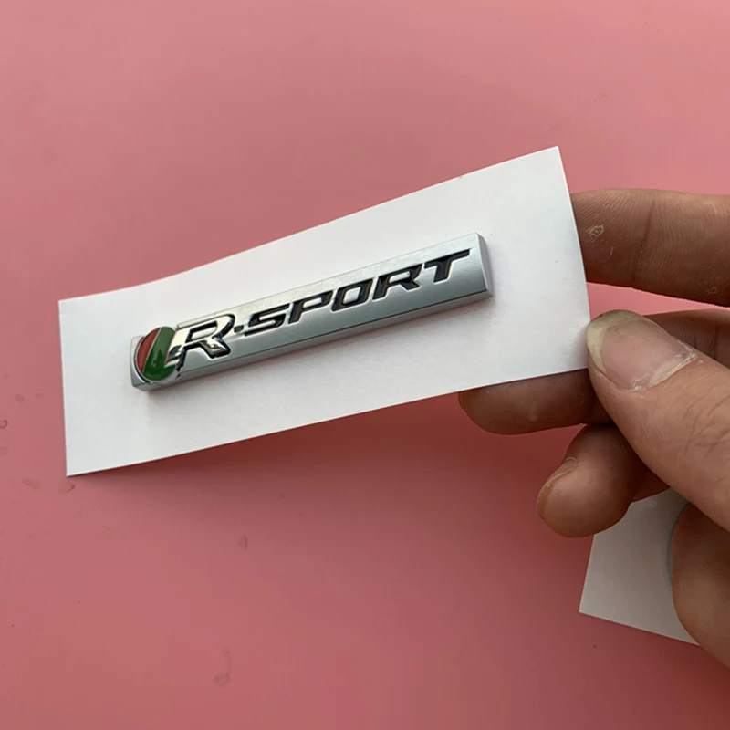 Рс Зеленый Красный значок в виде буквы R спортивные бар Эмблема для Jaguar XE F PACE