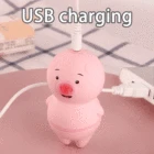 Вибратор для лизания Женский, милый розовый вибратор со свиным языком, интимная игрушка для женщин, 10 режимов, Стимулятор клитора, Женский мастурбатор, интимный товар