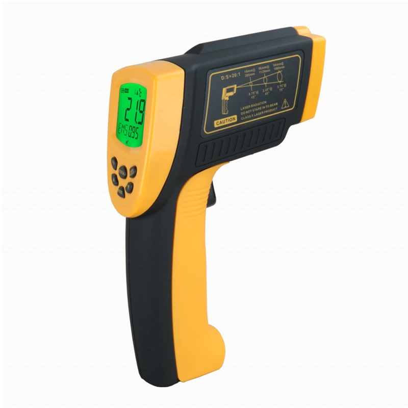 Ручной цифровой ЖК Бесконтактный термометр лазерный инфракрасный инструменты