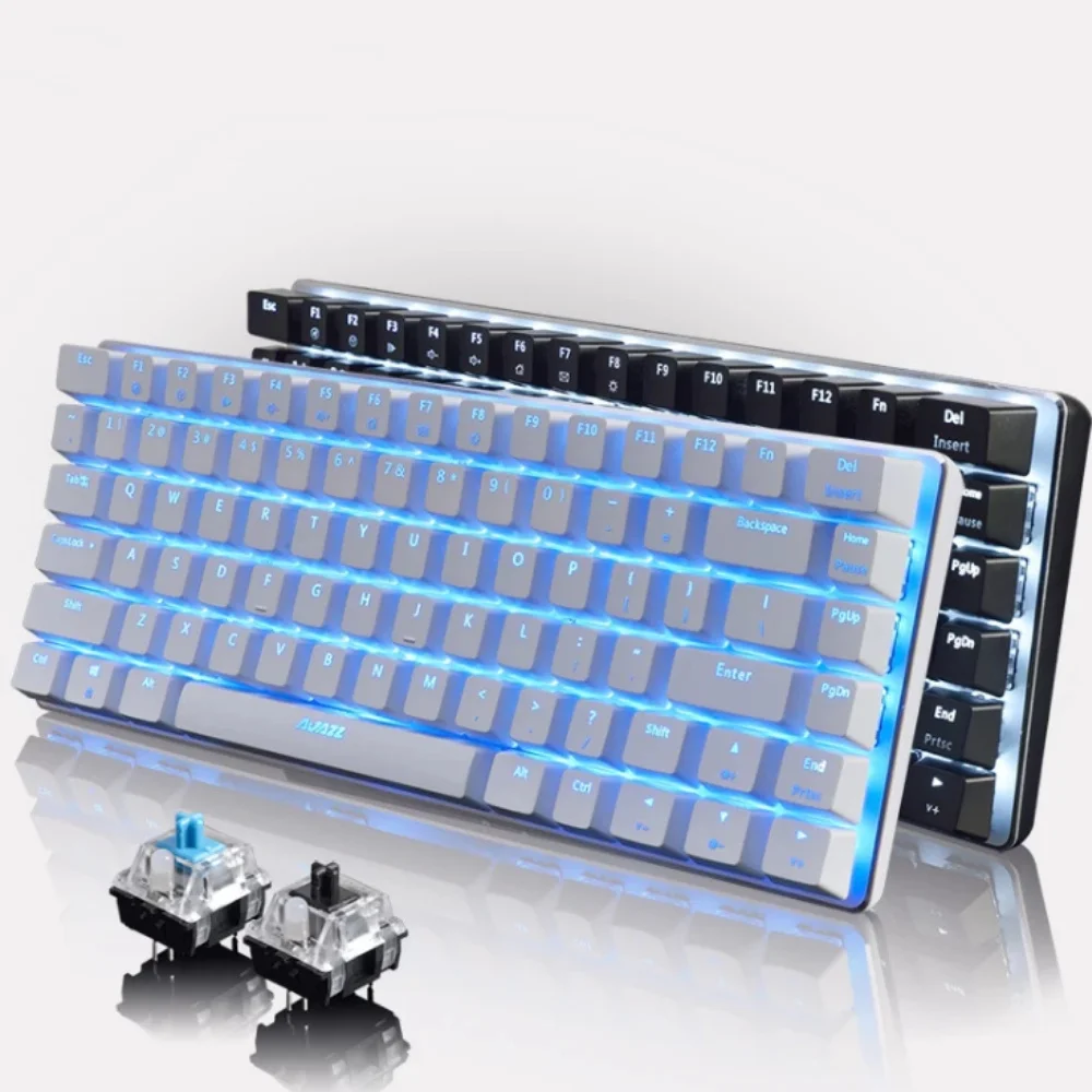 

AK33 Mechanical Keyboard MX Blue/Red/Brown/Black Switch Mechanical Gaming Keyboard Gamer RGB Backlight For PC/Laptop