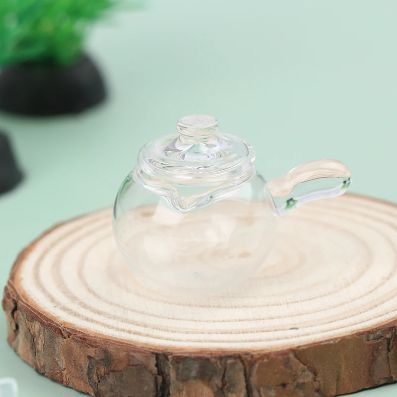 

1:12 весы кукольный домик Миниатюрный стеклянный молочный горшок холодный чайник Кукольный дом DIY Украшение Очаровательная пищевая игрушка